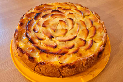 Цветаевский пирог с яблоками.