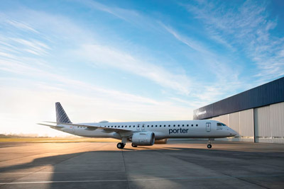 Porter Airlines объявляет о бортовом питании премиум-класса.