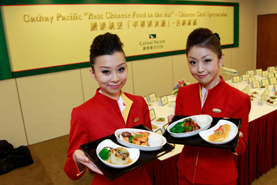 Cathay Pacific добавляет итальянский колорит в бортовую кухню